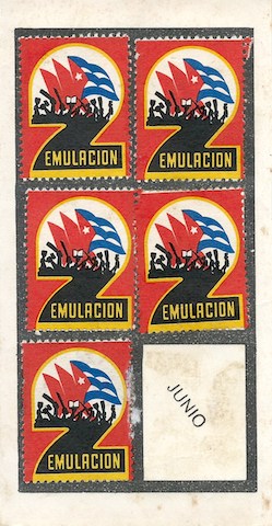 Специальные марки для карты стимуляции «2 конгресс компартии Кубы»..jpg